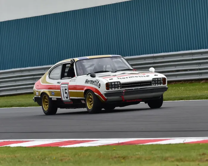 Framed Print : CM27 8319 John Spiers, Ford Capri Framed Print : CM27 8319 John Spiers, Ford Capri