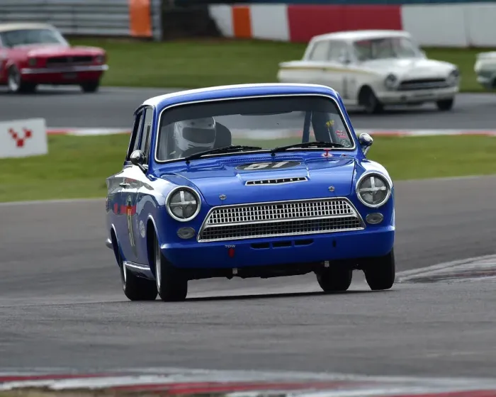 Framed Print : CM27 8695 Ambrogio Perfetti, Oscar Rovelli, Ford Lotus Cortina Mk1