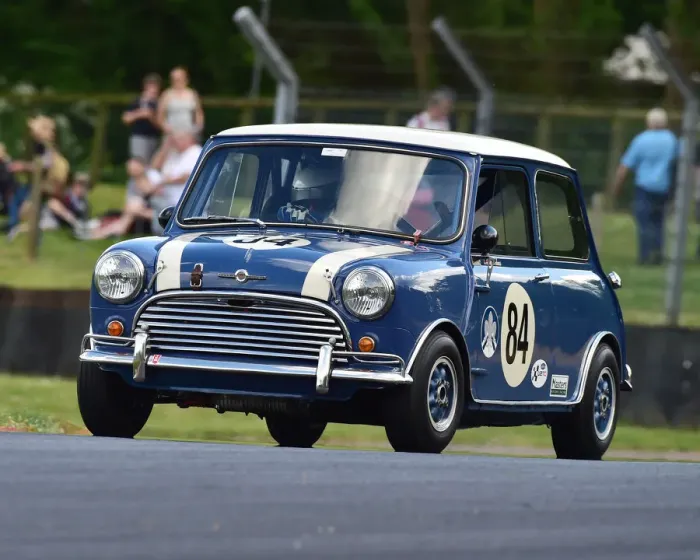 Framed Print : CM27 9714 Steve Jones, Morris Mini Cooper S Framed Print : CM27 9714 Steve Jones, Morris Mini Cooper S