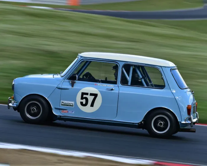 Framed Print : CM27 9795 William Ward, Austin Mini Cooper S Framed Print : CM27 9795 William Ward, Austin Mini Cooper S