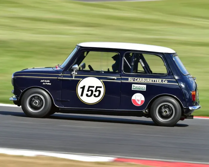 Framed Print : CM27 9802 Jeff Smith, Jo Polley, Austin Mini Cooper S Framed Print : CM27 9802 Jeff Smith, Jo Polley, Austin Mini Cooper S