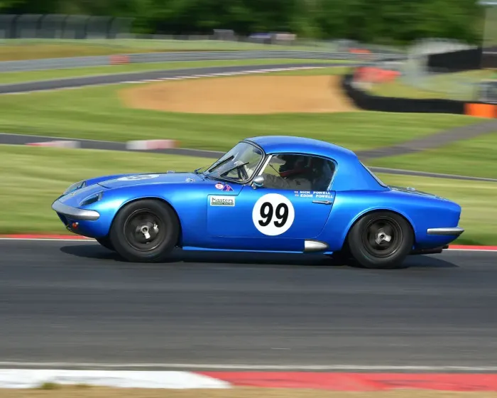 Framed Print : CM28 0152 Nick Powell, Eddie Powell, Lotus Elan Framed Print : CM28 0152 Nick Powell, Eddie Powell, Lotus Elan