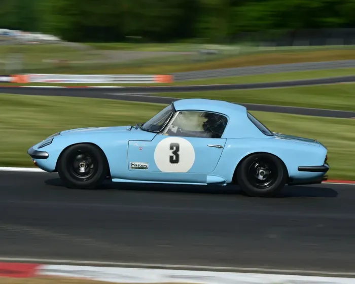 Framed Print : CM28 0187 Steve Soper, Lotus Elan 26R