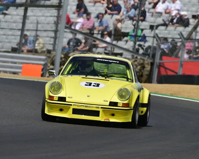 Framed Print : CM28 0595 Mark Bates, Porsche 911 RSR Framed Print : CM28 0595 Mark Bates, Porsche 911 RSR