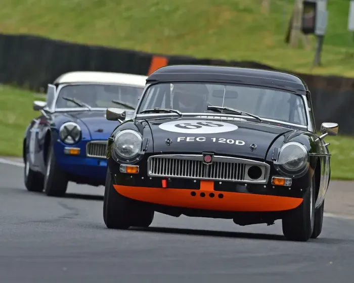Framed Print : CM28 1658 Rob Johnson, Ed Barton Hilton, MGB Framed Print : CM28 1658 Rob Johnson, Ed Barton Hilton, MGB