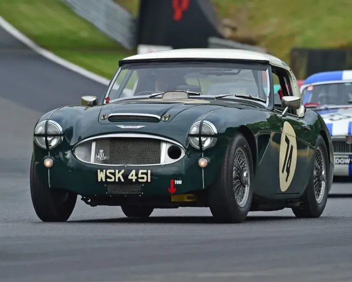 Framed Print : CM28 1674 Richard Hudson, Austin Healey 3000 MkII