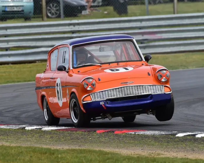Framed Print : CM28 2284 Brian Webb, Ford Anglia 105E Framed Print : CM28 2284 Brian Webb, Ford Anglia 105E