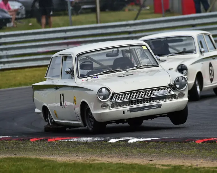 Framed Print : CM28 2318 Nigel Cox, Ford Lotus Cortina Framed Print : CM28 2318 Nigel Cox, Ford Lotus Cortina