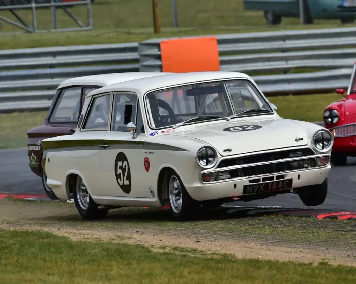 Framed Print : CM28 2341 Mike Stephenson, Ford Lotus Cortina Framed Print : CM28 2341 Mike Stephenson, Ford Lotus Cortina