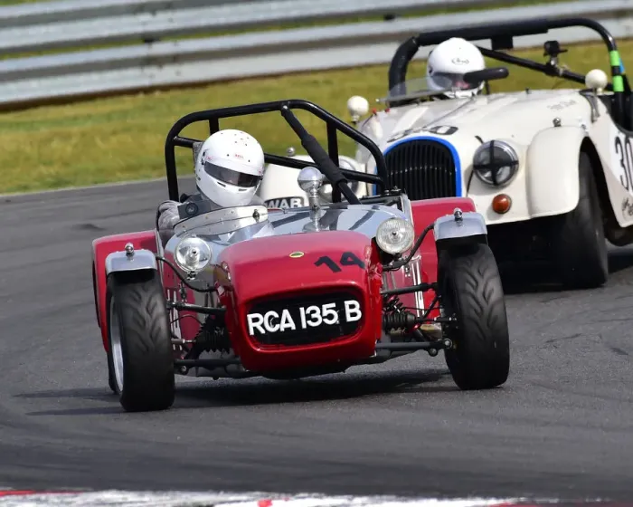Framed Print : CM28 2470 Roger Lee, Lotus Seven S2 Framed Print : CM28 2470 Roger Lee, Lotus Seven S2