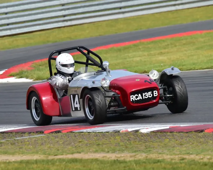 Framed Print : CM28 2509 Roger Lee, Lotus Seven S2 Framed Print : CM28 2509 Roger Lee, Lotus Seven S2