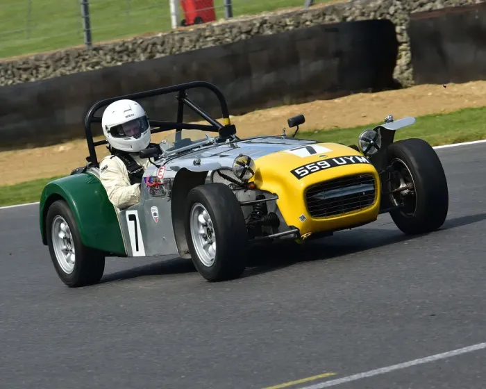 Framed Print : CM28 5332 Mike Leese, Lotus Seven S2 Framed Print : CM28 5332 Mike Leese, Lotus Seven S2