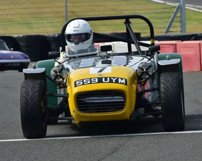 Framed Print : CM28 5347 Mike Leese, Lotus Seven S2 Framed Print : CM28 5347 Mike Leese, Lotus Seven S2