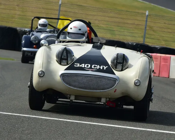 Framed Print : CM28 5353 Neil Cameron, Austin Healey Sprite Mk1