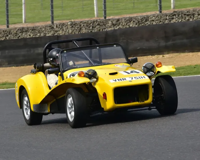 Framed Print : CM28 5370 Chris Holland, Lotus Seven S4