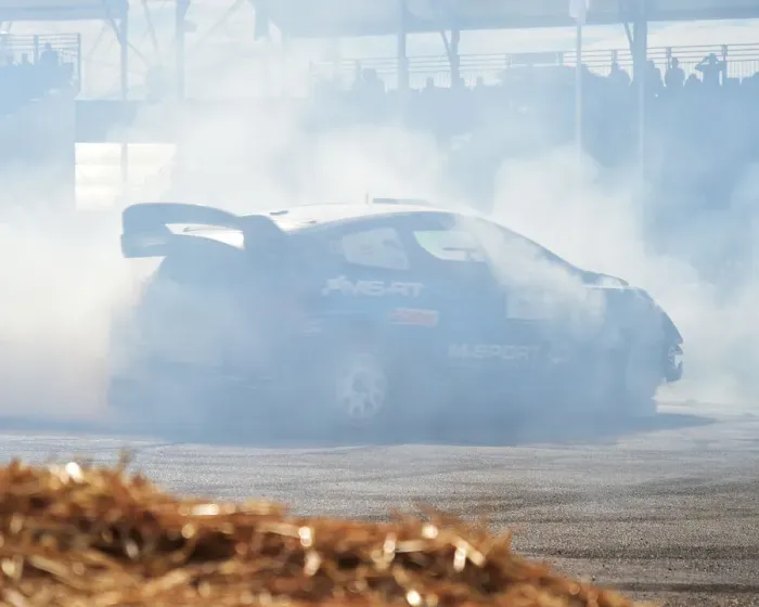 Rights Managed : CM28 7124 Elfyn Evans, Ford Fiesta WRC