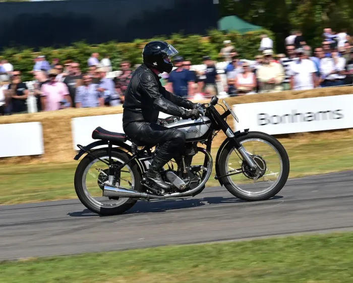 Rights Managed : CM28 7373 Richard Blackburn, Norton Daytona Rights Managed : CM28 7373 Richard Blackburn, Norton Daytona