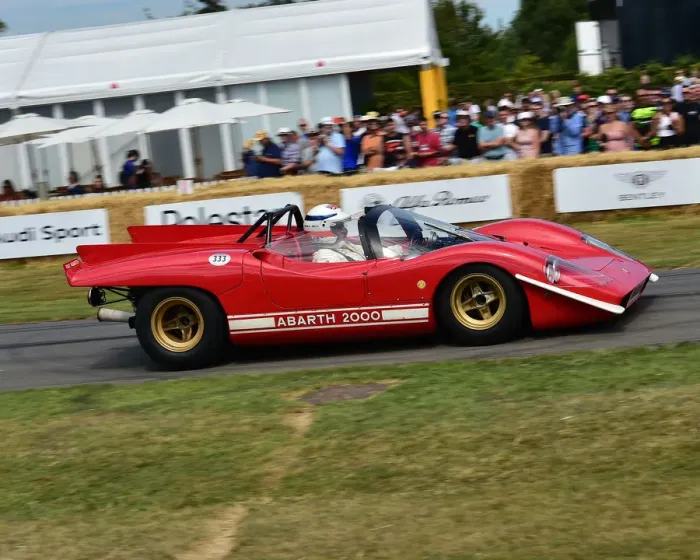 Rights Managed : CM28 7542 Derek Bell, Fiat-Abarth 2000 Sport SE010 Rights Managed : CM28 7542 Derek Bell, Fiat-Abarth 2000 Sport SE010