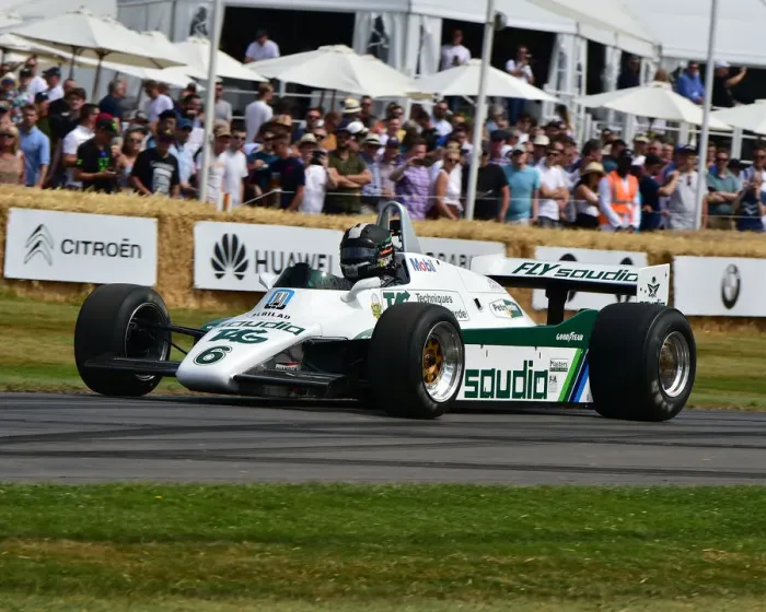 Rights Managed : CM28 7558 Tommy Dreelan, Williams Cosworth FW08 Rights Managed : CM28 7558 Tommy Dreelan, Williams Cosworth FW08