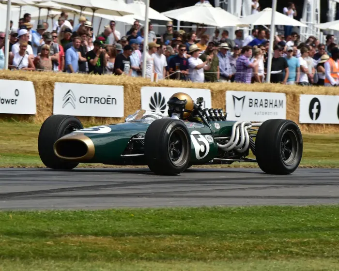 Rights Managed : CM28 7562 Geoff Underwood, Brabham-Repco BT20 Rights Managed : CM28 7562 Geoff Underwood, Brabham-Repco BT20