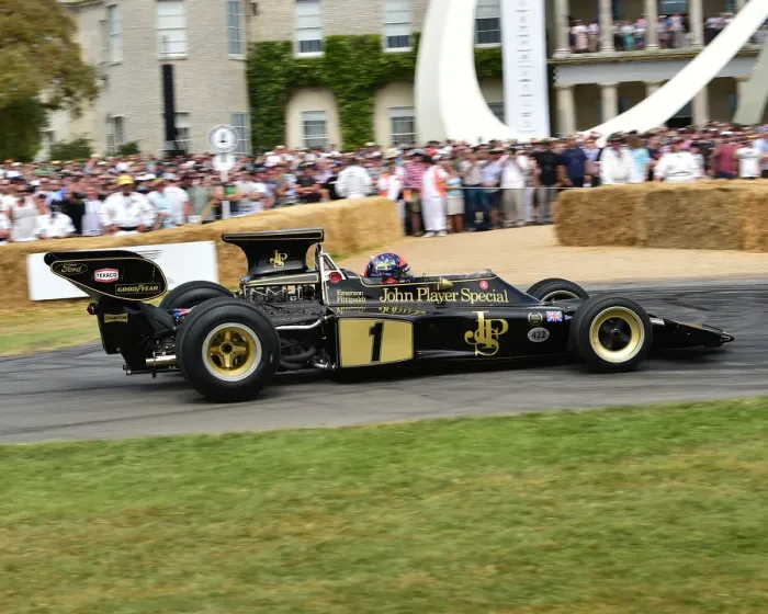 Rights Managed : CM28 7685 Emerson Fittipaldi, Lotus Cosworth 72E Rights Managed : CM28 7685 Emerson Fittipaldi, Lotus Cosworth 72E