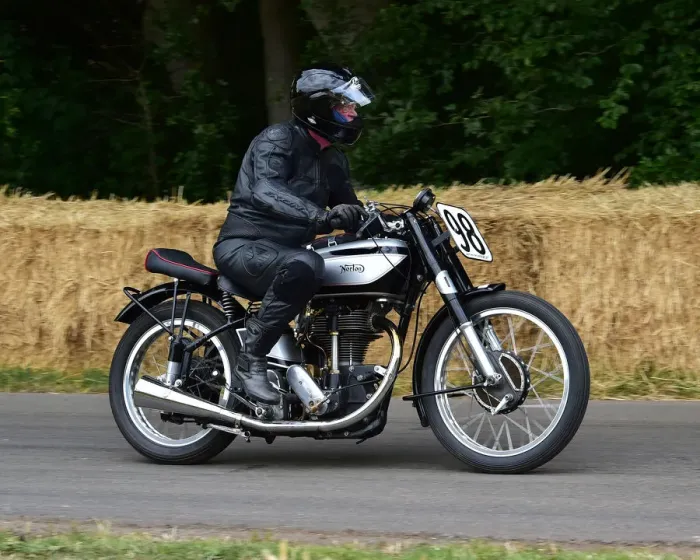 Rights Managed : CM28 7972 Richard Blackburn, Norton Daytona Rights Managed : CM28 7972 Richard Blackburn, Norton Daytona