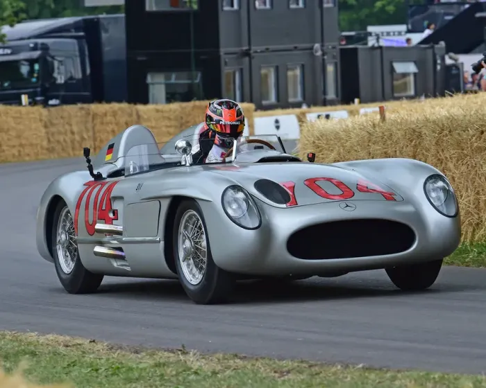 Rights Managed : CM28 8037 Karl Wendlinger, Mercedes-Benz 300 SLR Rights Managed : CM28 8037 Karl Wendlinger, Mercedes-Benz 300 SLR