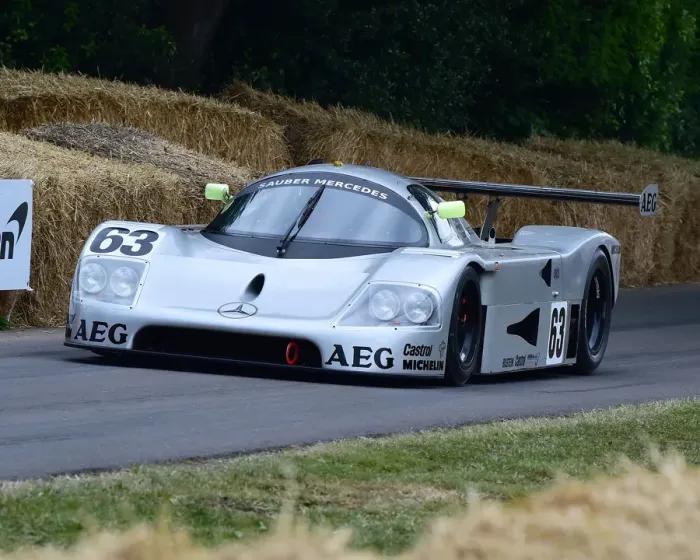 Rights Managed : CM28 8076 Joe Twyman, Rupert Clevely, Sauber-Mercedes C9 Rights Managed : CM28 8076 Joe Twyman, Rupert Clevely, Sauber-Mercedes C9