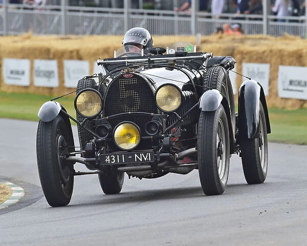 CM28 9729 Peter Keller, Bugatti Type 50 Le Mans