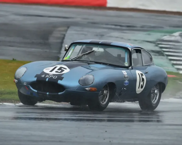 Framed Print : CM29 0866 John Burton, Jaguar E-Type Framed Print : CM29 0866 John Burton, Jaguar E-Type