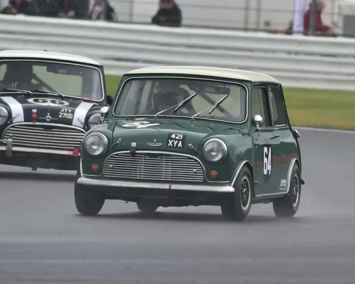 Framed Print : CM29 1132 Peter Clews, Austin Mini Cooper S