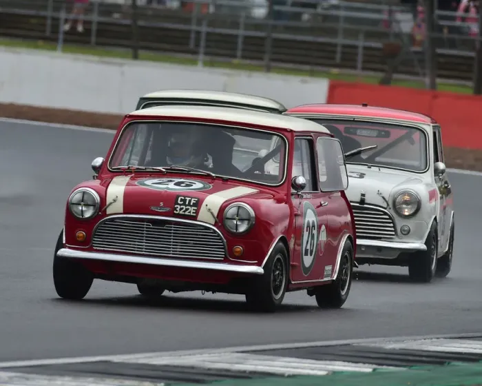 Framed Print : CM29 1249 John Grant, Austin Mini Cooper S Framed Print : CM29 1249 John Grant, Austin Mini Cooper S