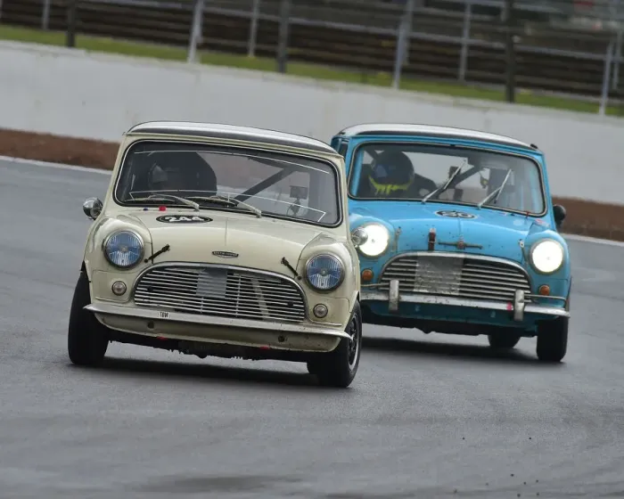 Framed Print : CM29 1334 Tom Bell, Austin Mini Cooper S