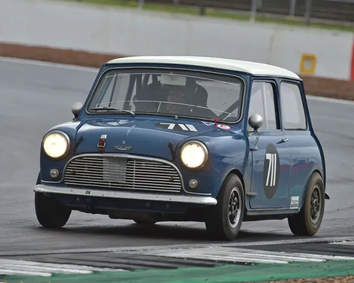 Framed Print : CM29 1343 Dan Lewis, Austin Mini Cooper S