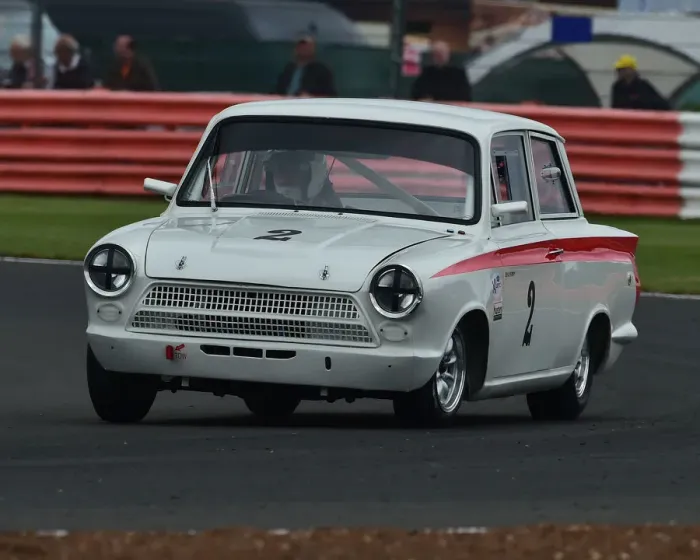 Framed Print : CM29 1536 Neil Brown, Ford Lotus Cortina