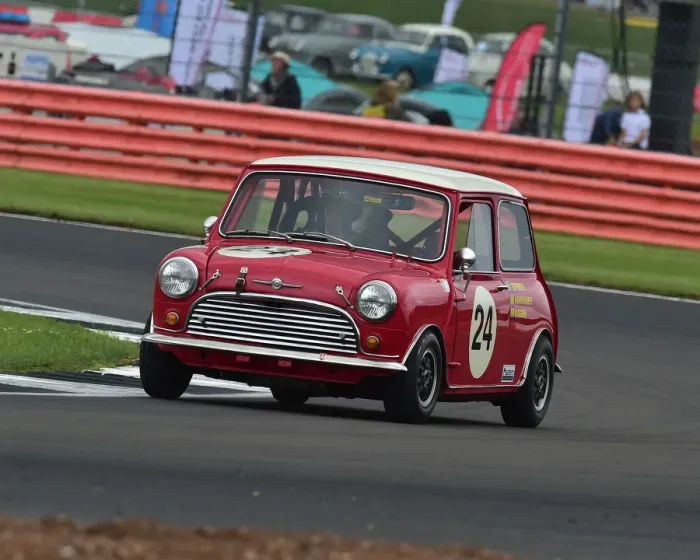Framed Print : CM29 1570 James Hagan, Morris Mini Cooper S