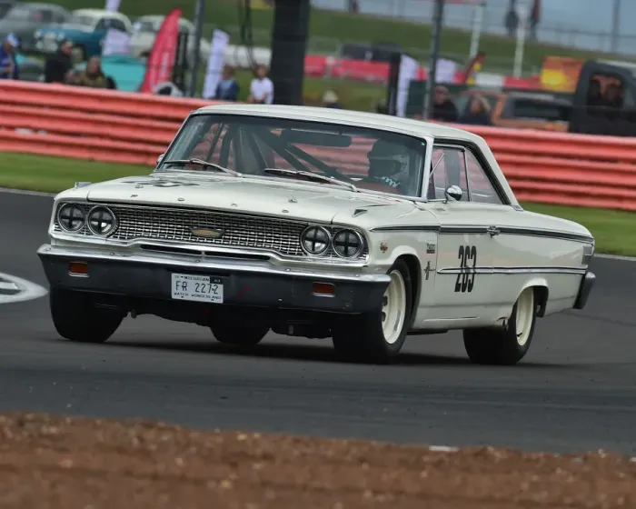 Framed Print : CM29 1581 Stiq Blomqvist, Bill Shepherd, Ford Galaxie
