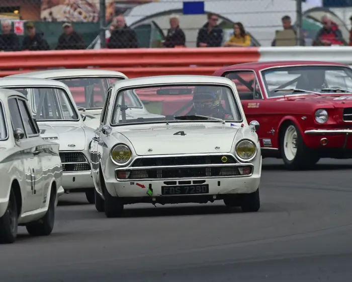 Framed Print : CM29 1598 Marco Attard, Tom Ingram, Ford Lotus Cortina