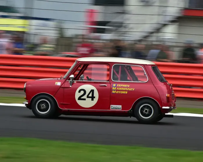 Framed Print : CM29 1663 James Hagan, Morris Mini Cooper S