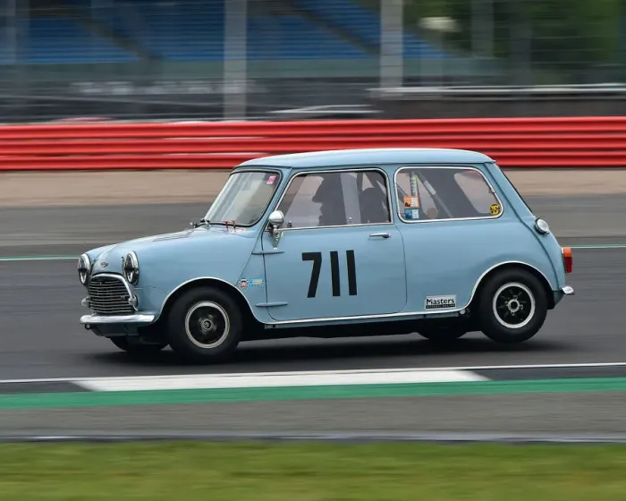 Framed Print : CM29 1827 Dan Lewis, Austin Mini Cooper S