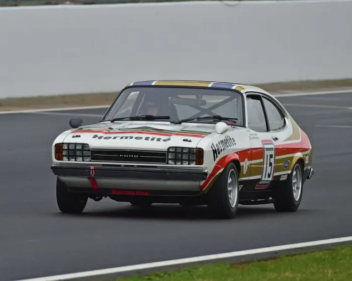 Framed Print : CM29 2571 John Spiers, Ford Capri Framed Print : CM29 2571 John Spiers, Ford Capri
