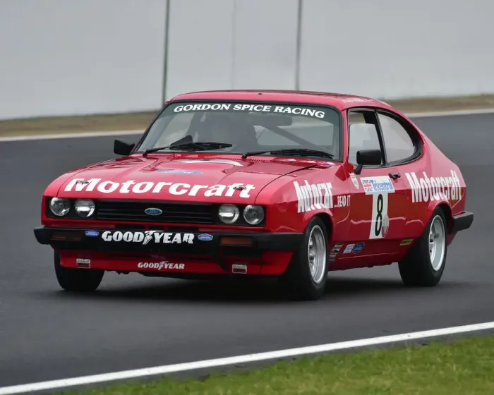 Framed Print : CM29 2572 Mike Whitaker, Ford Capri
