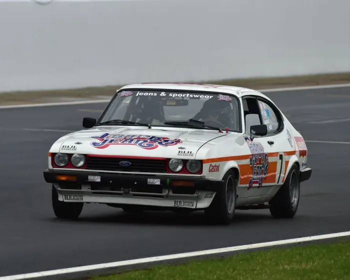 Framed Print : CM29 2573 James Slaughter, Ford Capri Mk3 S Framed Print : CM29 2573 James Slaughter, Ford Capri Mk3 S