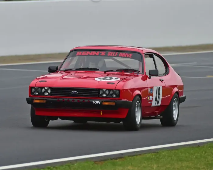 Framed Print : CM29 2580 Robin Benn, Ford Capri