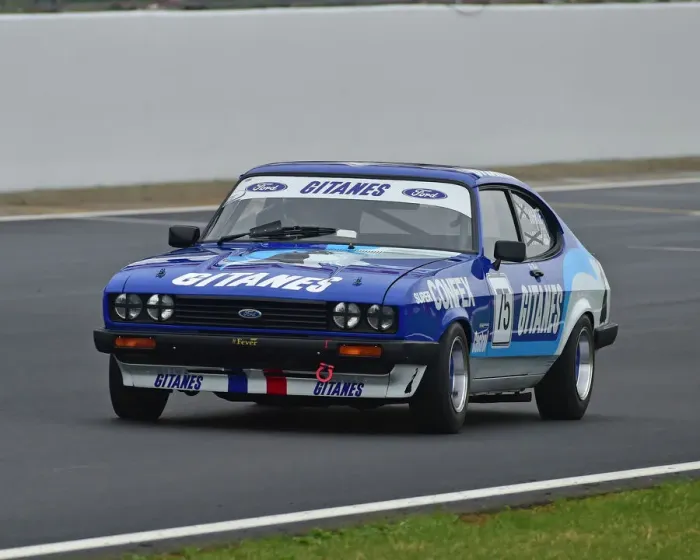 Framed Print : CM29 2582 Jonathan White, Ford Capri MK3