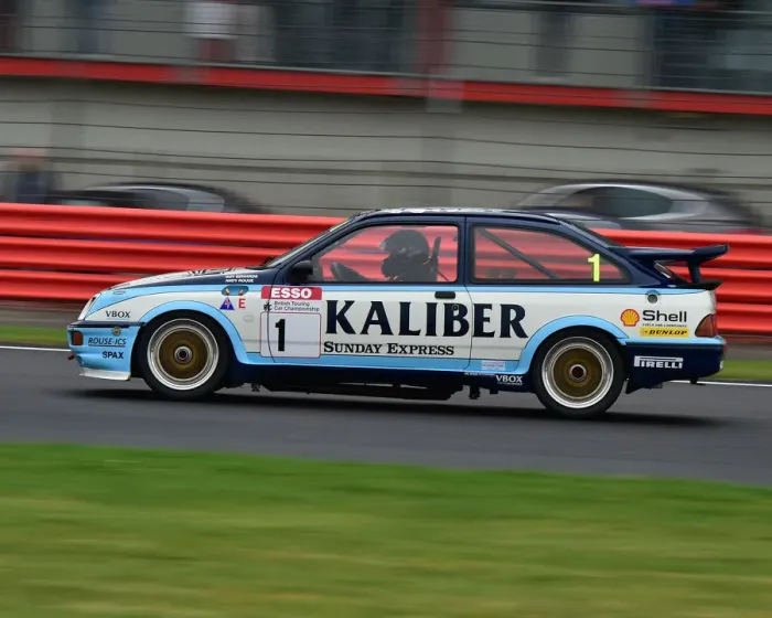 Framed Print : CM29 2687 Julian Thomas, Calum Lockie, Ford Sierra Cosworth RS500