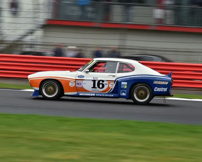 Framed Print : CM29 2720 Steve Dance, Ford Capri Framed Print : CM29 2720 Steve Dance, Ford Capri