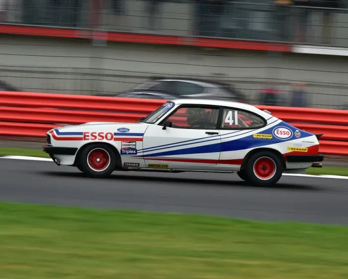 Framed Print : CM29 2735 George Pochciol, James Hanson, Ford Capri