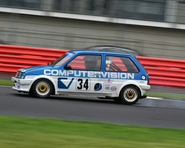 Framed Print : CM29 2762 Patrick Watts, MG Metro Turbo Framed Print : CM29 2762 Patrick Watts, MG Metro Turbo