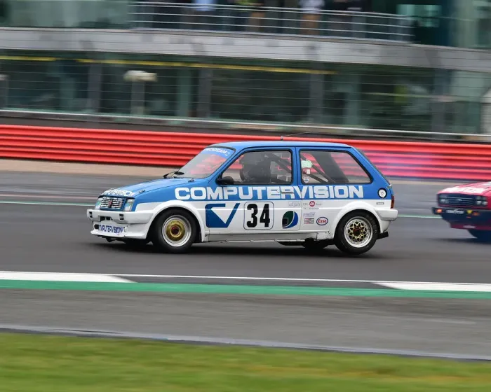 Framed Print : CM29 2781 Patrick Watts, MG Metro Turbo Framed Print : CM29 2781 Patrick Watts, MG Metro Turbo